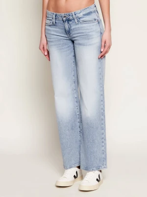 GUESS Jeansy SLOUCHY | Regular Fit | low rise błękitny