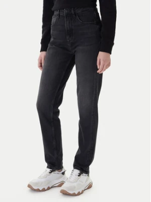 Guess Jeansy W2YA21 D4QD1 Czarny Mom Fit