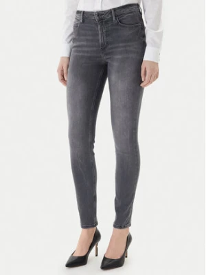 Guess Jeansy W2YA46 D4PZ2 Szary Skinny Fit