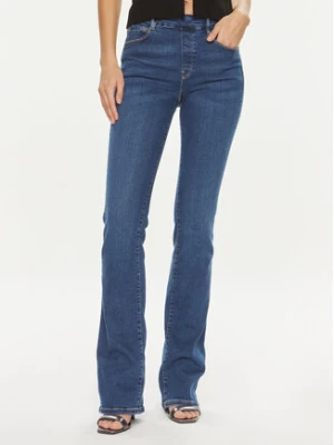 Guess Jeansy W4GA58 D5BR0 Granatowy Bootcut Fit