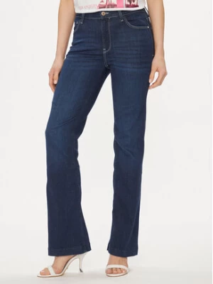 Guess Jeansy W4RA58 D5901 Granatowy Bootcut Fit