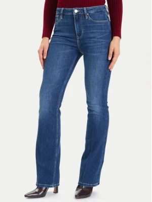Guess Jeansy W5BA0L D4U5A Niebieski Flare Fit