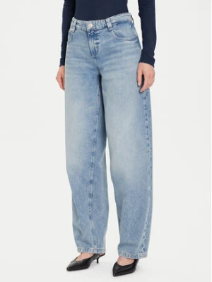 Guess Jeansy W5BA2L D0742 Niebieski Baggy Fit