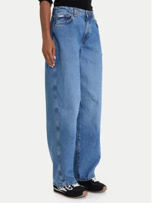 Guess Jeansy W5BA2X D5M47 Niebieski Loose Fit