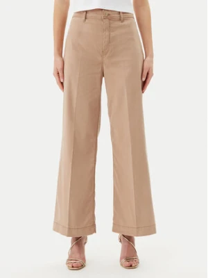 Guess Jeansy W5GA1Y WH7B1 Brązowy Wide Leg