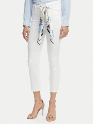 Guess Jeansy W5GA91 W93CM Biały Skinny Fit