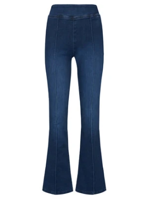 Guess Jeansy W5YA0F D5QR0 Niebieski Flare Fit