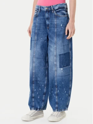 Guess Jeansy W5YG69 D5R01 Niebieski Tapered Fit