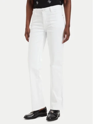 Guess Jeansy W6GA15 D0705 Biały Straight Fit