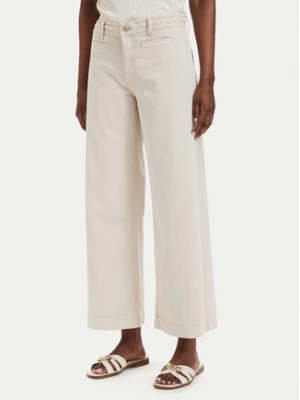 Guess Jeansy W6GB15 W1886 Beżowy Wide Leg