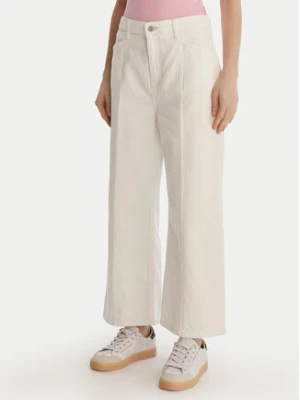 Guess Jeansy W6RA1H D6521 Biały Wide Leg