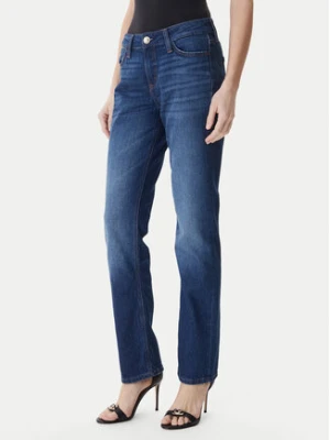 Guess Jeansy W6RA3M D6831 Granatowy Straight Leg