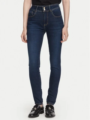 Guess Jeansy W6YA34 D1593 Granatowy Shaping Fit