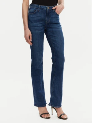 Guess Jeansy WBGA58 D4MZ0 Granatowy Straight Leg