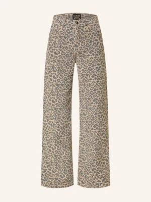 Guess Jeansy Wide Leg braun