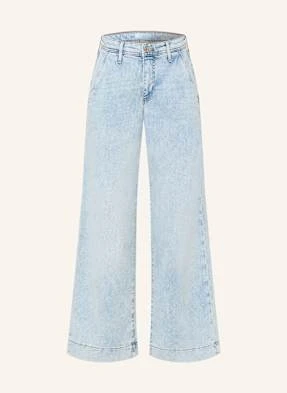 Guess Jeansy Wide Leg Zoya blau