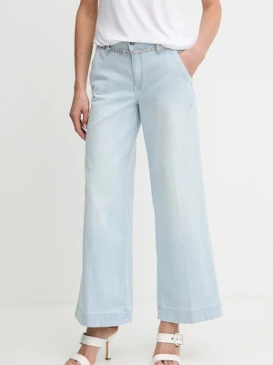 Guess jeansy ZOYA damskie kolor niebieski W5GA1L D5NB4