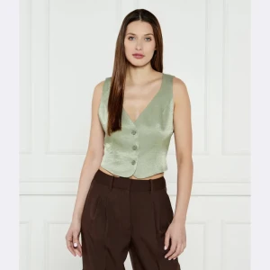 GUESS Kamizelka CAMILLE PERFECT | Cropped Fit