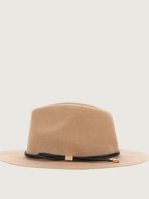 Guess Kapelusz Fedora beżowy