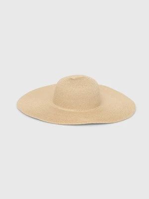 Guess kapelusz FEDORA kolor beżowy AW9499 COT01