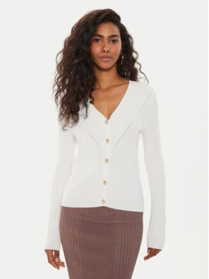 Guess Kardigan Kailey W4GR41 Z2U00 Biały Regular Fit