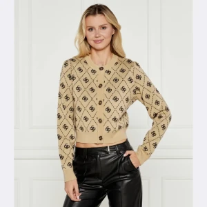 GUESS Kardigan SARAH | Regular Fit | z dodatkiem wełny