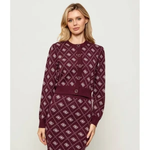 GUESS Kardigan SARAH | Regular Fit | z dodatkiem wełny