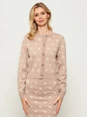 GUESS Kardigan SARAH | Regular Fit | z dodatkiem wełny