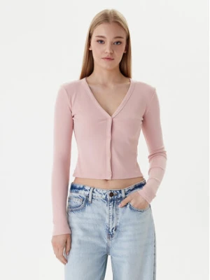 Guess Kardigan V6RP06 K8RT2 Różowy Regular Fit