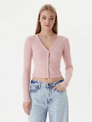 Guess Kardigan V6RP06 K8RT2 Różowy Regular Fit