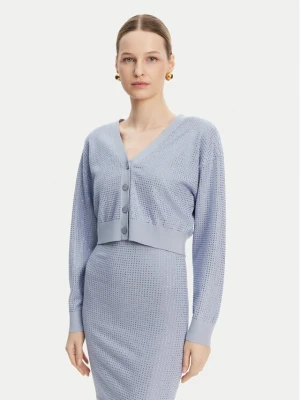 Guess Kardigan W5GR08 Z3MN2 Niebieski Regular Fit