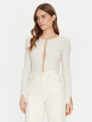 Guess Kardigan W5RR17 Z34O0 Biały Regular Fit