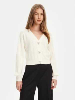Guess Kardigan W5YR01 Z2ZK2 Biały Regular Fit