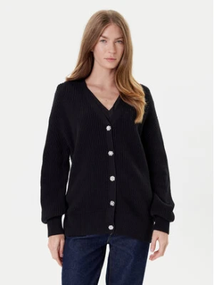 Guess Kardigan W5YR06 Z3OO0 Czarny Regular Fit