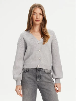 Guess Kardigan W5YR07 Z2ZK2 Szary Relaxed Fit