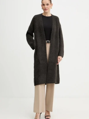 Guess kardigan z domieszką wełny BENIKO damski kolor szary W5BR54 Z0702