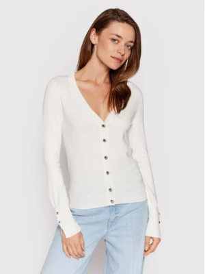 Guess Kardigan Zena W2YR33 Z2V62 Biały Regular Fit