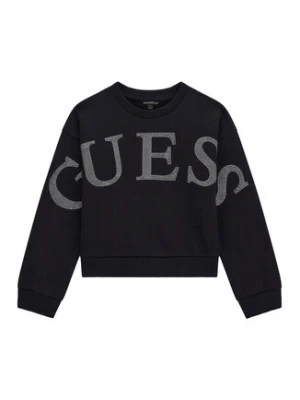 Guess Kids Bluza J5YQ09 KAV34 Czarny Regular Fit