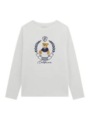 Guess Kids Bluzka J5BI26 J1314 Biały Regular Fit