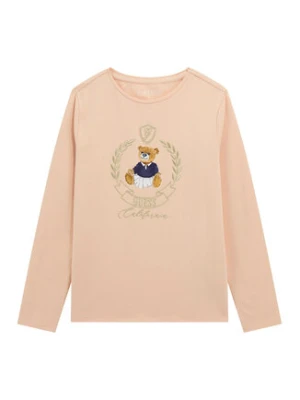 Guess Kids Bluzka J5BI26 J1314 Różowy Regular Fit
