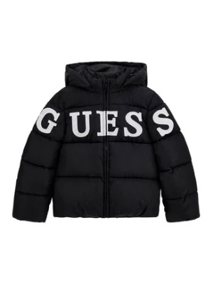 Guess Kids Kurtka zimowa J5BL16 WB240 Czarny Regular Fit
