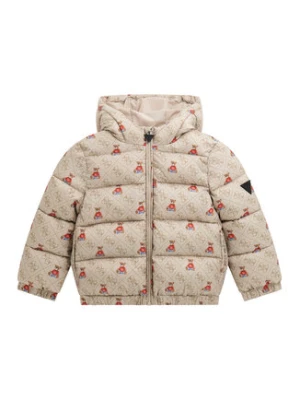 Guess Kids Kurtka zimowa N5BL04 WCFM0 Beżowy Regular Fit
