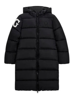 Guess Kids Płaszcz zimowy J5BL15 WB240 Czarny Regular Fit