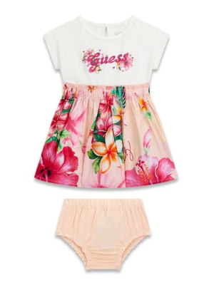 Guess Kids Sukienka 181326 Kolorowy Classic Fit