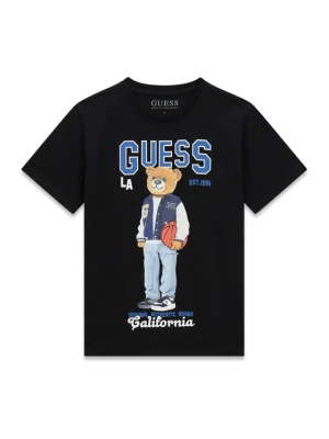 Guess T-Shirt L6YI19 K3750 Czarny Regular Fit