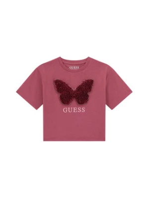Guess Kids Top 177355 Różowy Classic Fit