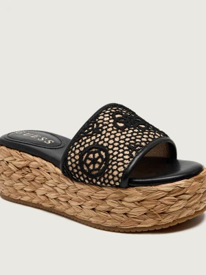 Guess Klapki Binata czarny