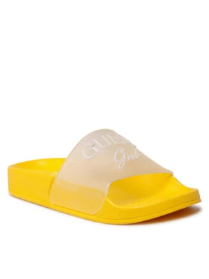 Guess Klapki Dina FI6DIN ELE19 Żółty