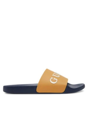 Guess Klapki F5GZ06 BB00F Brązowy