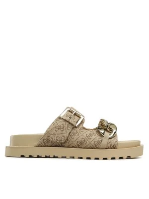 Guess Klapki Fatema2 FL6FT2 FAL03 Brązowy